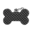 MyFamily Bronx Platform Medalion în formă de os XL argintiu