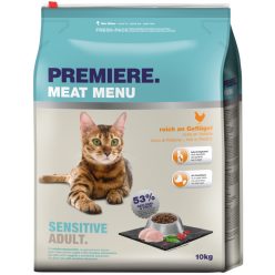   Premiere Hrană pentru pisici adulte sensibile cu pasăre și miel 10 kg