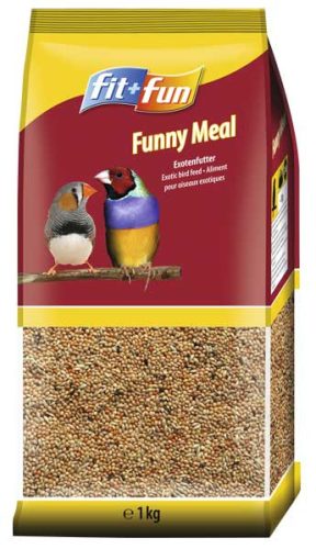 Fit+Fun Funny Meal Hrană pentru păsări exotice 1 kg 