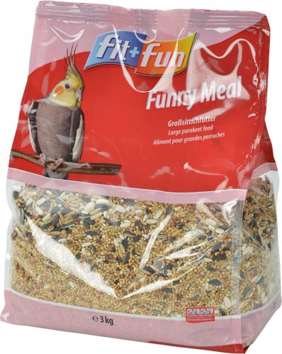 Fit+Fun Hrană pentru papagali de talie mare 3 kg