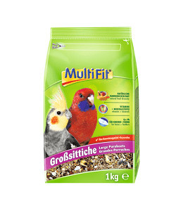 MultiFit Amestec de semințe pentru hrană, pentru papagali, 1 kg
