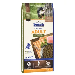   Bosch Hrană uscată pentru câini adulți cu pasăre și mei 15 kg