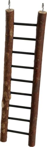 AniOne Scară pentru păsări, lemn natural, 9 trepte