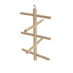 AniOne Cadru de cățărat pentru păsări, lemn 25 cm