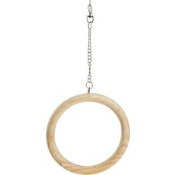 AniOne Leagăn circular din lemn