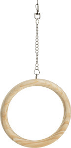 AniOne Leagăn circular din lemn