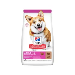   Hill's Hrană uscată pentru câini adulți de talie mică, cu miel și orez 1.5 kg