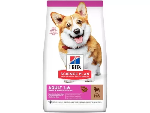 Hill's Hrană uscată pentru câini adulți de talie mică, cu miel și orez 1.5 kg