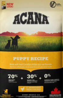 Acana Hrană uscată pentru câini juniori cu pui, curcan și pește 6 kg
