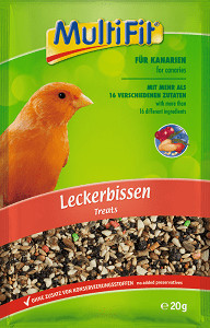 MultiFit Recompensă pentru canari, semințe mici 20g