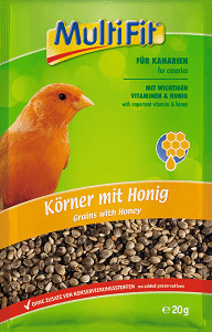 MultiFit Recompensă pentru canari, cu miere 20g