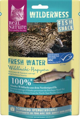Real Nature Wilderness Recompense pentru pisici, cu somon 35 g