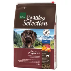   Real Nature Country Alpine Hrană uscată pentru câini adulți, cu curcan și vită 4kg