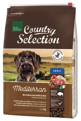 Real Nature Country Hrană uscată pentru câini adulți, cu vită 4kg
