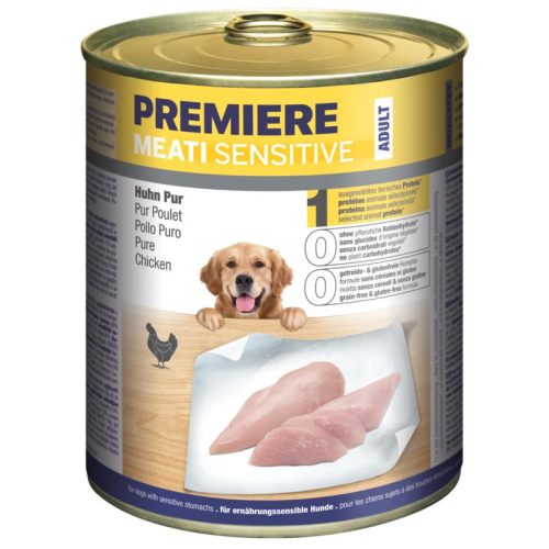 Premiere Meati Sensitive Hrană pentru câini adulți cu pui 800 g