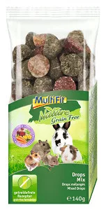 MultiFit Nature Hrană mixtă cu ingrediente naturale, pentru mamifere mici 140g