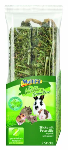 MultiFit Grain Free Tulpini de pătrunjel – supliment vegetal pentru rozătoare și iepuri pitici 2x50g