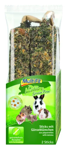 MultiFit Grain Free Sticks cu margarete – supliment vegetal pentru rozătoare și iepuri pitici 2x50g