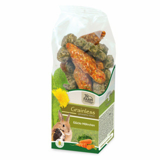 JR Farm Grainless Gustare pentru rozătoare cu morcov 125 g
