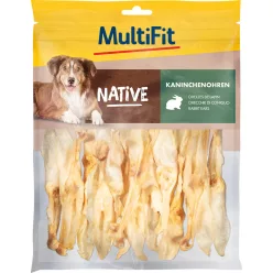   MultiFit Native Recompensă pentru câini, cu urechi de iepure 100 g