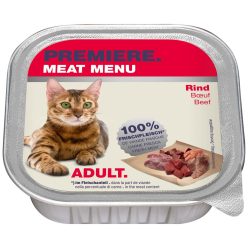 Premiere Meat Menu Hrană pentru pisici cu vită 100 g