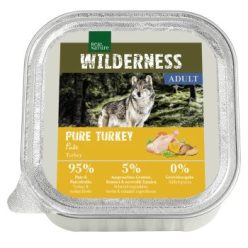   Real Nature Wilderness Hrană umedă pentru câini adulți, cu curcan 100 g