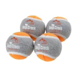 Dogs Creek Jucărie pentru câini, minge de tenis 4 buc.