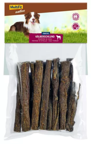 MultiFit Native Recompense pentru câini, cu trahee de vițel 200g