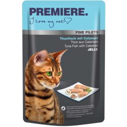   Premiere Fine Filets Hrană pentru pisici cu ton și calamar 100 g