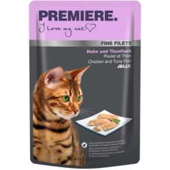   Premiere Fine Filets Hrană pentru pisici cu pui și ton 100 g
