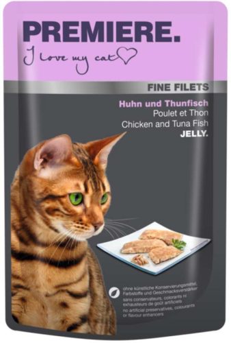 Premiere Fine Filets Hrană pentru pisici cu pui și ton 100 g