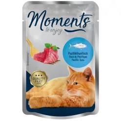   Moments Hrană umedă pentru pisici adulte cu ton în sos 70 g
