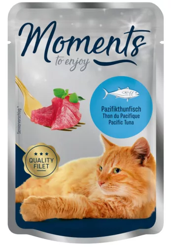 Moments Hrană umedă pentru pisici adulte cu ton în sos 70 g