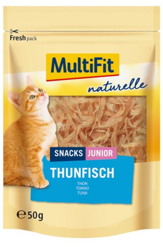MultiFit Naturelle Recompensă pentru pisici, cu file de ton 50 g