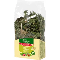   Real Nature Suplimente nutritive pentru hrana rozătoarelor și iepurilor pitici, cu ierburi mediterane 100 g