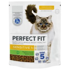   Perfect Fit hrană uscată de curcan pentru pisici sensibile adulte 750 g