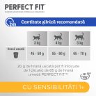 Perfect Fit hrană uscată de curcan pentru pisici sensibile adulte 750 g
