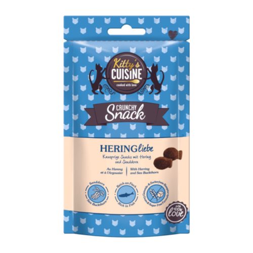 Kitty's Cuisine Crunchy Snack with Love Gustare pentru pisici 50 g