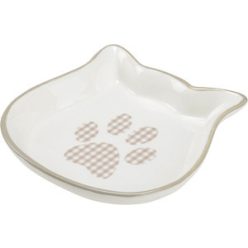   AniOne Farfurie ceramică cu model lăbuță pătrată 200 ml