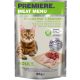 Premiere Meat Menu Hrană pentru pisici cu vită curcan și iepure 85 g