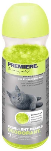 Premiere Excellent Granule odorizante pentru litiera pisicii, cu lemongrass 250 g 