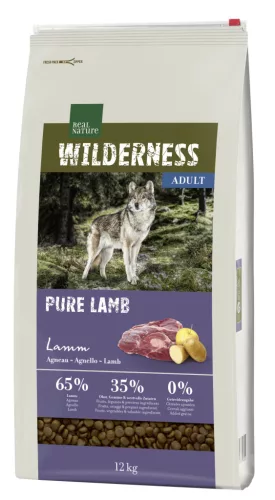 Real Nature Wilderness Hrană uscată pentru câini, cu miel 12 kg