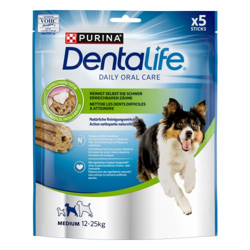 PURINA DENTALIFE Medium Recompense pentru câini de talie medie 115 g
