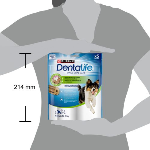 PURINA DENTALIFE Medium Recompense pentru câini de talie medie 115 g