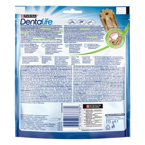 PURINA DENTALIFE Small Recompense pentru câini de talie mică 115 g