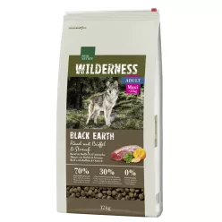   Real Nature Wilderness Hrană uscată pentru câini adulți de talie mare, cu struț 12 kg