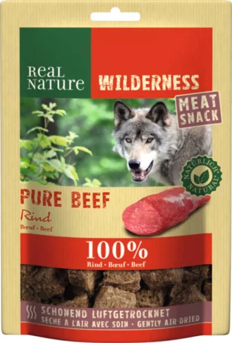 Real Nature Wilderness Recompense pentru câini, cu vită 150g