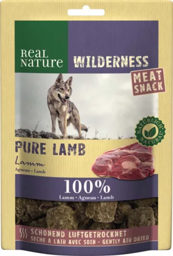Real Nature Wilderness Recompense pentru câini, cu miel 150g