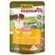 MultiFit Farmlove Hrană umedă pentru câini juniori cu pui și curcan 100 g