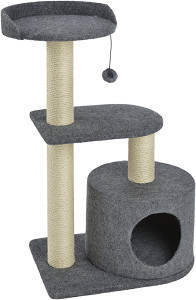  AniOne Ebony Stâlp de zgâriat pentru pisici